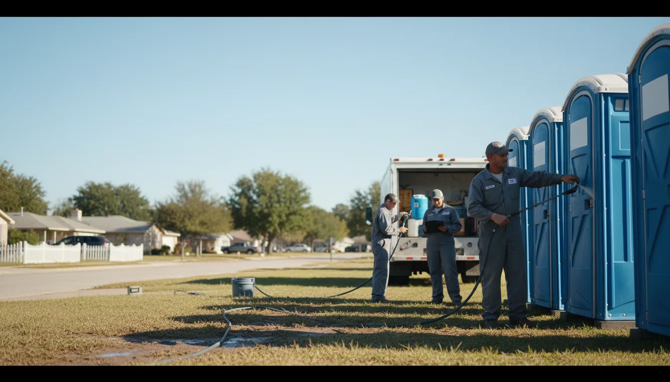 Long-Term Portable Toilet Rental in Avery, TX near me